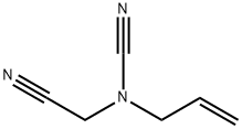 Cyanamide, (cyanomethyl)-2-propenyl- (9CI) Structure