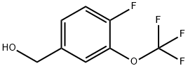 4-fluoro-3-(trifluoromethoxy)-benzenemethanol Structure
