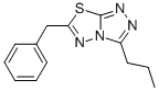 6-BENZYL-3-PROPYL[1,2,4]TRIAZOLO[3,4-B][1,3,4]THIADIAZOLE 구조식 이미지