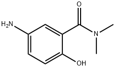 5-amino-2-hydroxy-N,N-dimethylbenzamide(SALTDATA: FREE) Structure