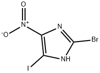 2-BROMO-5-IODO-4-NITRO-1H-IMIDAZOLE Structure