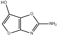 Furo[2,3-d]oxazol-6-ol, 2-amino- (9CI) Structure