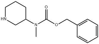 3-(N-CBZ-N-METHYLAMINO)PIPERIDINE Structure