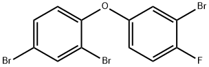 4'-FLUORO-2,3',4-TRIBROMODIPHENYL ETHER Structure