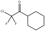 Ethanone, 2-chloro-1-cyclohexyl-2,2-difluoro- (9CI) Structure