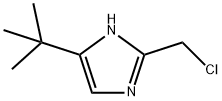 1H-이미다졸,2-(클로로메틸)-5-(1,1-디메틸에틸)- 구조식 이미지
