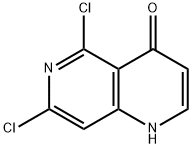 5,7-DICHLORO-1H-[1,6]NAPHTHYRIDIN-4-ONE Structure