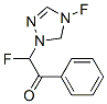 2,4-Difluofo-Alpha-(1H-1,2,4-Triazolyl)Acetophenone 구조식 이미지