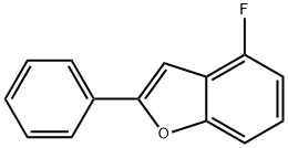 4-FLUORO-2-PHENYLBENZOFURAN Structure