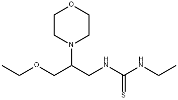 1-(3-ethoxy-2-morpholin-4-yl-propyl)-3-ethyl-thiourea Structure