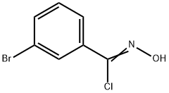 3-BROMO-N-HYDROXYBENZENECARBOXYMIDOYL CHLORIDE Structure