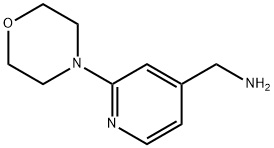 (2-морфолинопирид-4-ил)метиламин структурированное изображение
