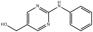 5-Pyrimidinemethanol, 2-(phenylamino)- (9CI) Structure