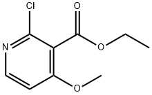 ethyl 2-chloro-4-methoxynicotinate Structure