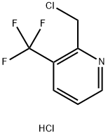 2-(chloroMethyl)-3-(trifluoroMethyl)pyridine hydrochloride Structure