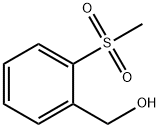 2-(Methylsulfonyl)benzyl Alcohol 구조식 이미지