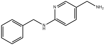 6-[(PHENYLMETHYL)AMINO]-3-PYRIDINEMETHANAMINE Structure