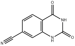 2,4-Dihydroxyquinazoline-7-carbonitrile Structure