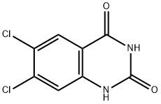 6,7-DICHLOROQUINAZOLINE-2,4(1H,3H)-DIONE Structure