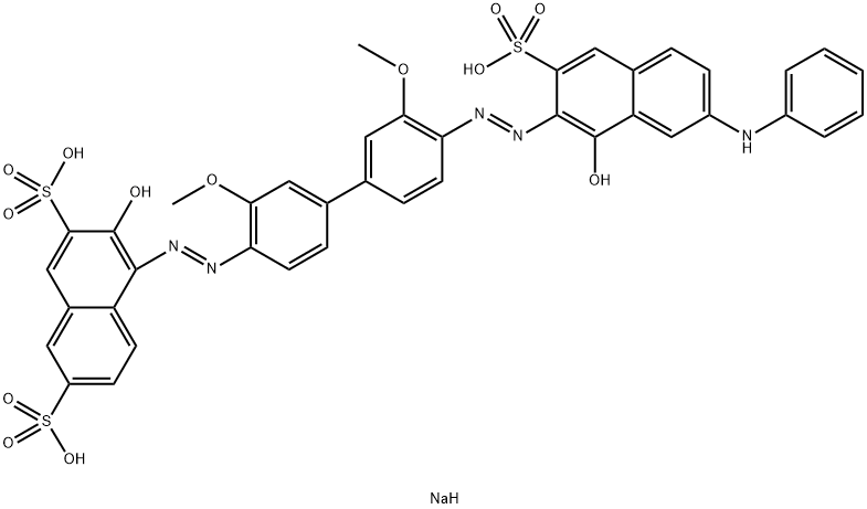 C.I. Direct blue 201 Structure