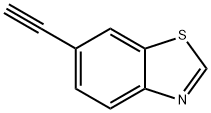 벤조티아졸,6-에티닐-(9CI) 구조식 이미지