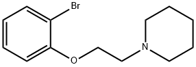 1-[2-(2-BROMOPHENOXY)ETHYL]-PIPERIDINE Structure