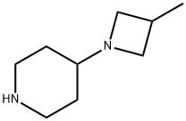 4-(3-메틸라제티딘-1-일)피페리딘 구조식 이미지