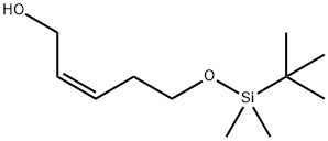 (E)-5-(TERT-BUTYL-DIMETHYL-SILANYLOXY)-PENT-2-EN-1-OL Structure