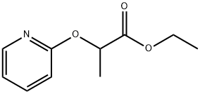 2-(PYRIDIN-2-YLOXY)-PROPIONIC ACID ETHYL ESTER Structure