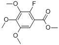 2-FLUORO-3,4,5-TRIMETHOXY-BENZOIC ACID METHYL ESTER 구조식 이미지