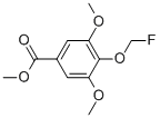 4-FLUOROMETHOXY-3,5-DIMETHOXY-BENZOIC ACID METHYL ESTER Structure