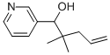 2,2-DIMETHYL-1-PYRIDIN-3-YL-PENT-4-EN-1-OL Structure