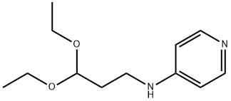 (3,3-DIETHOXY-PROPYL)-PYRIDIN-4-YL-AMINE Structure