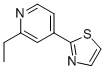 2-ETHYL-4-THIAZOL-2-YL-PYRIDINE Structure