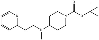 1-BOC-4-[METHYL-(2-PYRIDIN-2-YL-ETHYL)-AMINO]-PIPERIDINE Structure