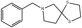 7-BENZYL-1,4-DITHIA-7-AZA-SPIRO[4.4]NONANE Structure