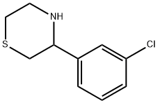 864685-25-6 3-(3-Chlorophenyl)thiomorpholine