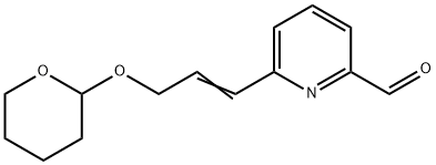 6-[3-(TETRAHYDRO-PYRAN-2-YLOXY)-PROPENYL]-PYRIDINE-2-CARBALDEHYDE 구조식 이미지
