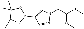 1-(2,2-DIMETHOXY-ETHYL)-4-(4,4,5,5-TETRAMETHYL-[1,3,2]DIOXABOROLAN-2-YL)-1H-PYRAZOLE Structure