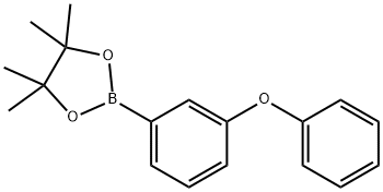 Phenoxyphenyl-3-boronic acid pinacol ester Structure