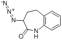 3-AZIDO-1,3,4,5-TETRAHYDRO-2H-1-BENZAZEPIN-2-ONE 구조식 이미지