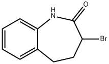 3-Bromo-1,3,4,5-tetrahydro-2H-benzo[b]azepin-2-one 구조식 이미지