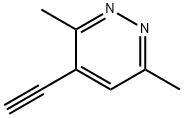 Pyridazine, 4-ethynyl-3,6-dimethyl- (9CI) Structure