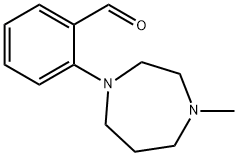 2-(4-Methylperhydro-1,4-diazepin-1-yl)benzaldehyde Structure
