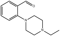 2-(4-ETHYLPIPERAZIN-1-YL)BENZALDEHYDE Structure