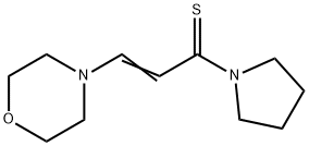 Pyrrolidine,  1-[3-(4-morpholinyl)-1-thioxo-2-propenyl]-  (9CI) 구조식 이미지