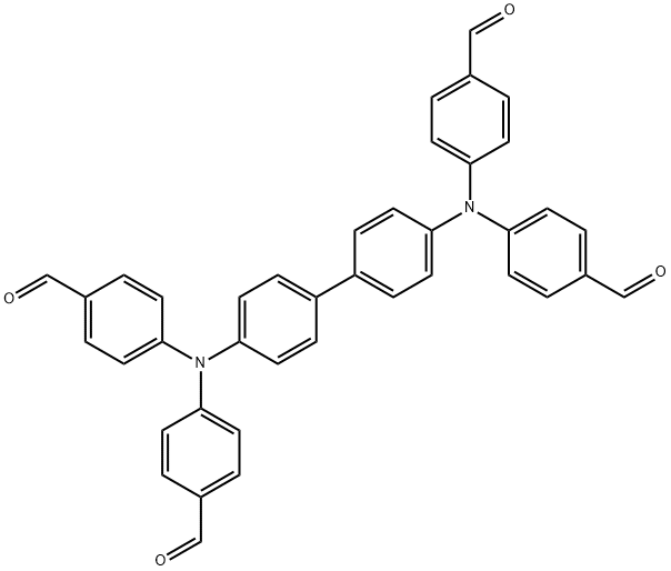 N,N,N',N'-Tetra(4-formylphenyl)benzidin Structure