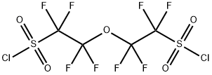 2,2'-OXYBIS(1,1,2,2-TETRAFLUORO)-ETHANESULFONYL CHLORIDE Structure