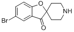 5-BROMO-3H-SPIRO[BENZOFURAN-2,4'-PIPERIDIN]-3-ONE Structure