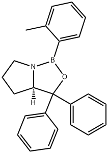 (R)-O-TOLYL-CBS-OXAZABOROLIDINE, 0.5M I& Structure